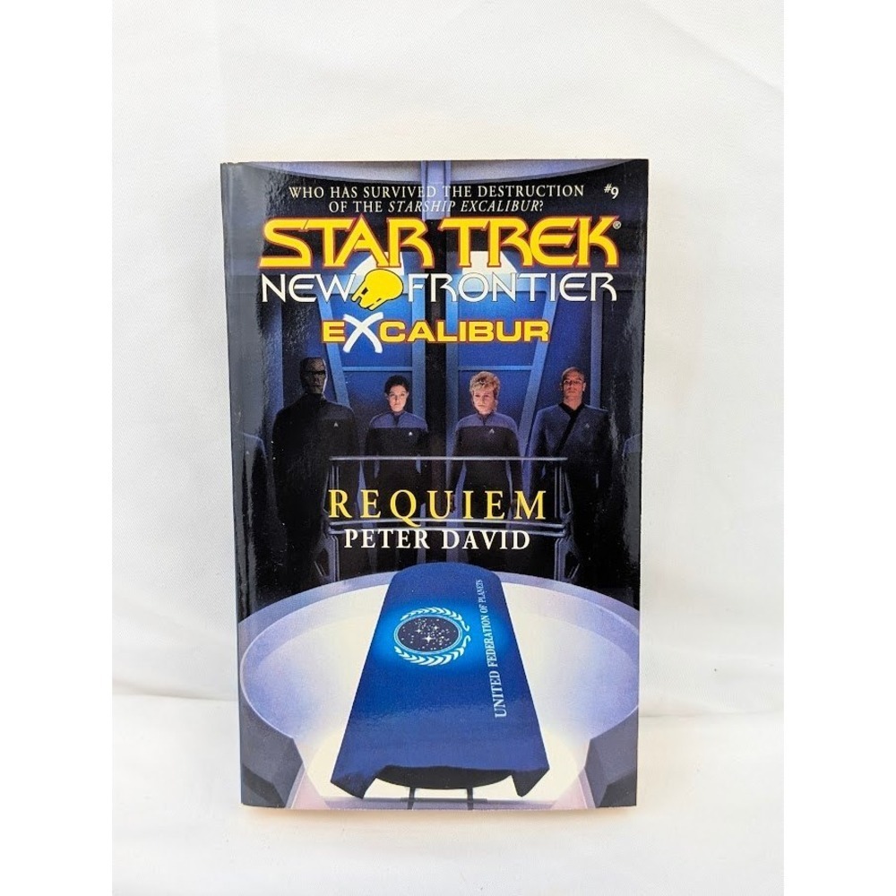 Pocket Books Star Trek BookNew Frontier Excalibur Requiem Sci-Fi